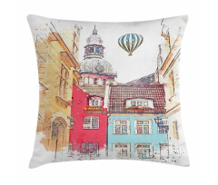 Architecture of Riga Pillow Cover