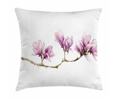 Magnolia on a Branch Pillow Cover
