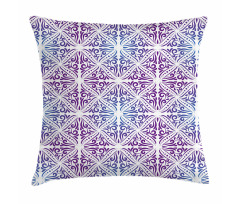 Floral Ornate Flourishes Pillow Cover