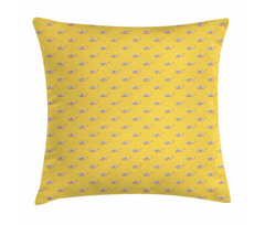 Cartoon Style Mini Creatures Pillow Cover