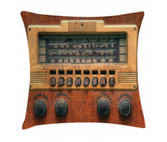 Antique Radios Pillow Cover