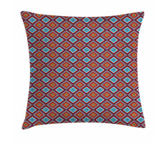 Vibrant Nested Squares Pillow Cover