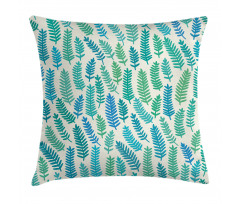 Branch Trees Summer Forest Pillow Cover