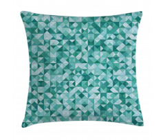 Triangle Mosaic Shape Pillow Cover