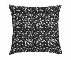 Low Poly Diamond Shapes Pillow Cover