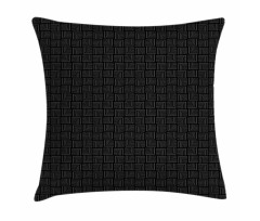 Streaks Forming Squares Pillow Cover
