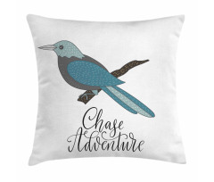 Chase Adventure Exotic Bird Pillow Cover