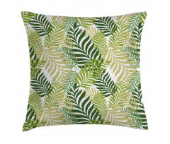 Tropic Exotic Palm Trees Pillow Cover