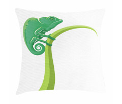 Exotic Grumpy Lizard Pillow Cover