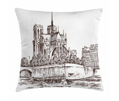 Old Engraved Pillow Cover