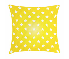 Vibrant Stars Fun Retro Pillow Cover