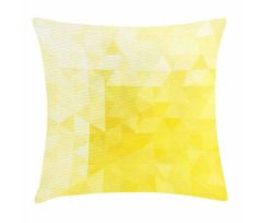 Retro Triangles Mosaic Pillow Cover