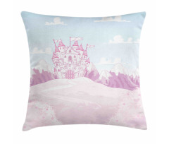 Magic Princess Château Art Pillow Cover