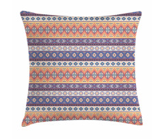 Mexican Inspired Lines Art Pillow Cover