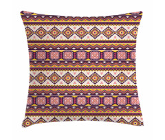 Triangles Vibrant Tone Art Pillow Cover