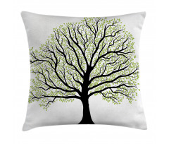 Lush Leaves Pillow Cover