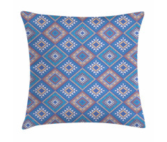 Hand Drawn Tribal Influences Pillow Cover