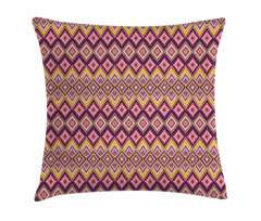 Native Pattern Rhombus Like Pillow Cover