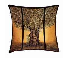 Greece Olive Trees Pillow Cover