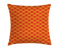 Abstract Fish Scales Pillow Cover