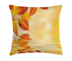 Sun View Leaves Pillow Cover