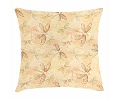 Vintage Birds Dragonflies Pillow Cover