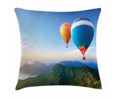 Balloons on Ridges Pillow Cover