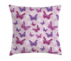 Butterflies Fairy Colors Pillow Cover