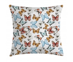 Bohemian Butterflies Pillow Cover