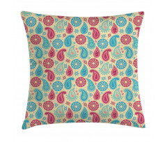 Flowers Design Pillow Cover