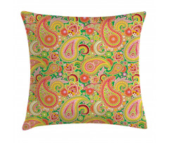 Colorful Vintage Pillow Cover