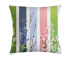 Lily Primrose Valley Pillow Cover