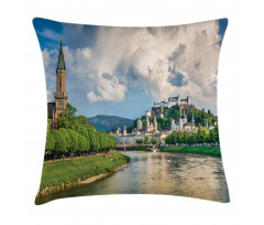 Salzburg Land Cloudy Pillow Cover