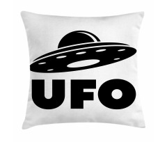 Unidentified Flying Object Pillow Cover