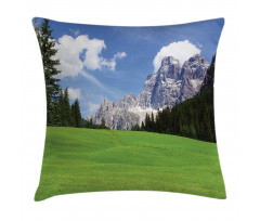 Rural Country Mountain Pillow Cover