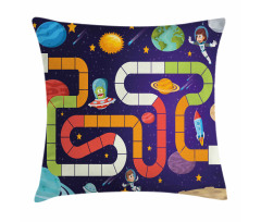 Cartoon Style Children Flying Pillow Cover