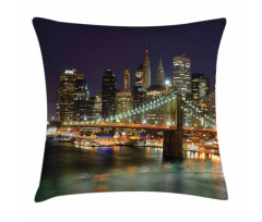 Nighttime Picturesque Pillow Cover