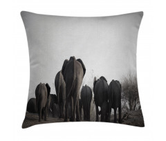 Tropic Wildlife Safari Pillow Cover