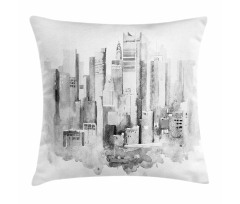 Watercolor Composition Pillow Cover