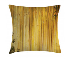 Nature Wood Leaves Stems Pillow Cover