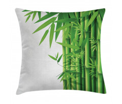 Modern Bamboos Stems Pillow Cover