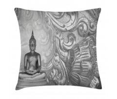 Ornamental Old Ancient Pillow Cover