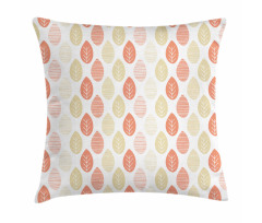 Foliage Fall Season Leaves Pillow Cover