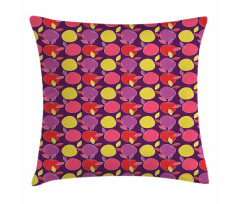 Colorful Fresh Cartoon Fruit Pillow Cover