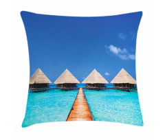 Maldives Clear Waters Pillow Cover