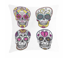 Colorful Mexican Pillow Cover