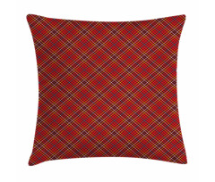 Traditional British Retro Pillow Cover