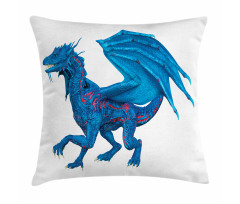 Wild Creature with Wings Pillow Cover