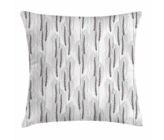 Wheat Branches Botanical Pillow Cover