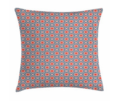 Intertwined Floral Motifs Pillow Cover